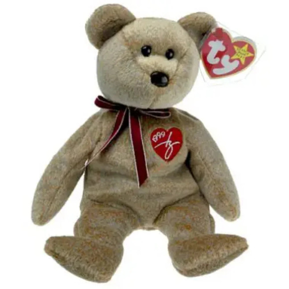 1999 signature beanie baby bear - Picture 6 of 6